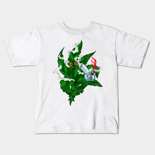 Leafy Bud Bong Kids T-Shirt